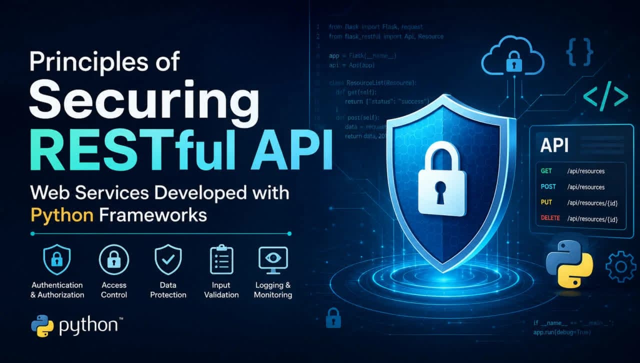 اصول امنیت در سرویسهای وب RESTful توسعهیافته با پایتون